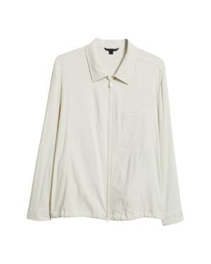 BOSS Carper Linen Blend Jacket - White