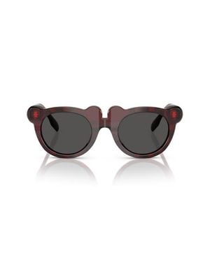 Burberry Kids' 43Mm Irregular Sunglasses - Black