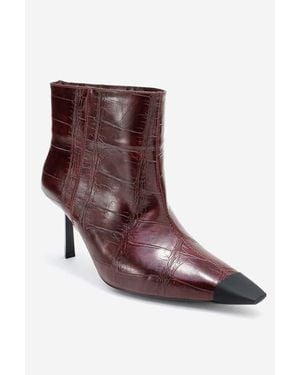Prologue Shoes Rassel Pointed Toe Boot - Brown