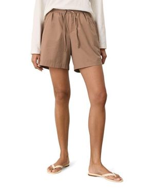 Pact Organic Cotton Stretch Poplin Short - Natural