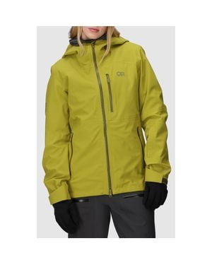 Outdoor Research Cloudchaser 3L Waterproof Snow Jacket - Green