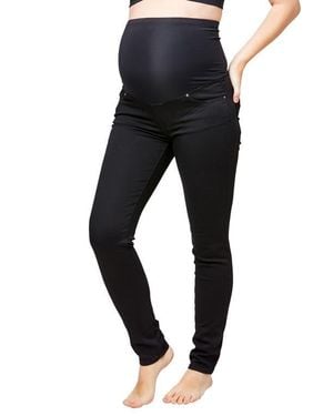 Nom Maternity Soho Maternity Over-The-Belly Jeans - Blue