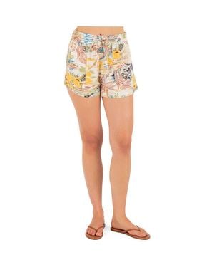 Hurley Safari Scenic Shorts - Yellow