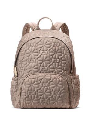 Kate Spade Large Tilly Quilted Backpack - Brown