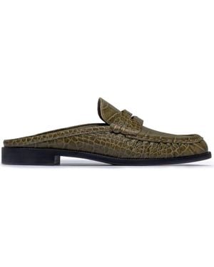 Bernardo Tilda Mule Loafer Mule - Green