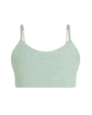 Bleuet Bleum Seamless Reversible Bralette - Green