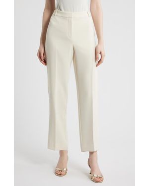 Kobi Halperin Gloria Crepe Ankle Pants - White