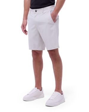 Bugatchi Theo Chino Shorts - White