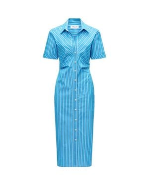 Callas Milano Lou Fitted Shirt Dress - Blue