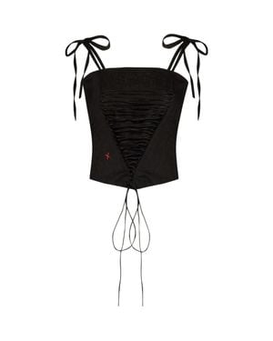 Pcfg Your *Itch Corded Top - Black