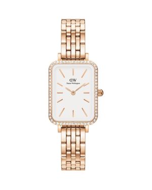 Daniel Wellington Quadro Bracelet Watch, 20Mm X 26Mm - Metallic