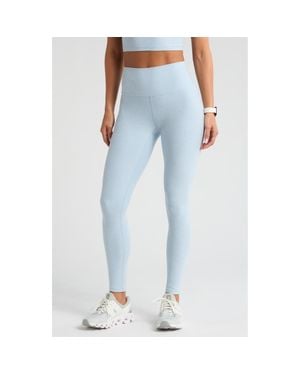 Zella Renew Mélange High Waist Leggings - Blue