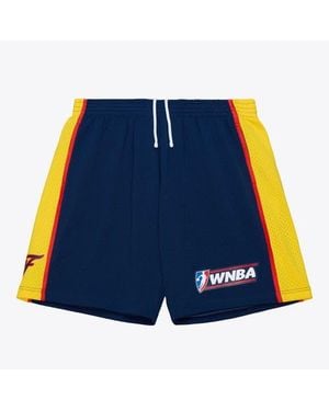 Mitchell & Ness Indiana Fever 2002 Court Origins Swingman Shorts - Blue