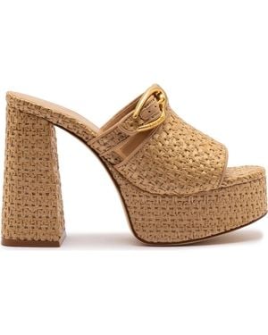 Larroude Dolly Verona Mule - Brown