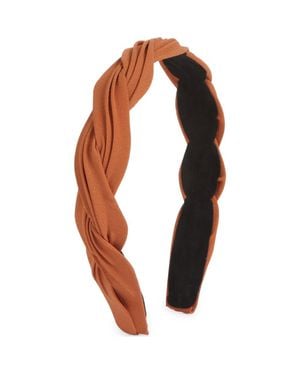 Tasha Braided Pleated Headband - Multicolor