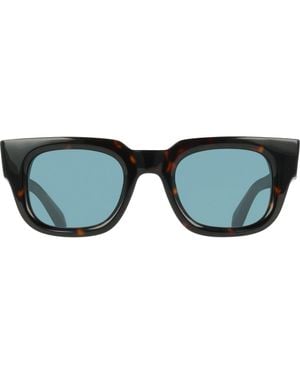 Ferragamo 49Mm Small Rectangle Sunglasses - Multicolor