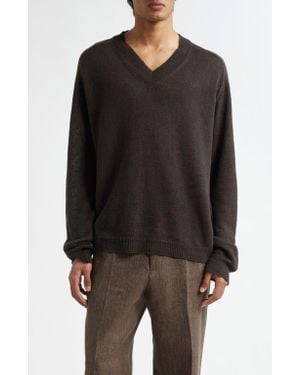Our Legacy Sonar V-Neck Sweater in Black for Men | Lyst Our Legacy Sonar V-Neck Sweater in Black for Men | Lyst