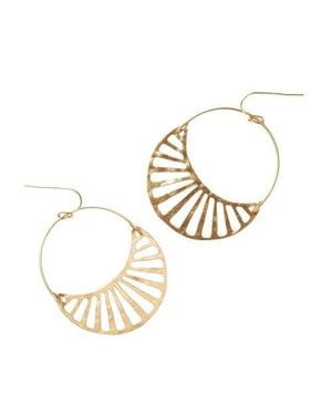 Matr Boomie Rajani Hoop Earrings - Metallic