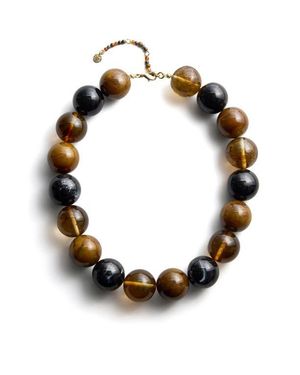 BaubleBar Jane Beaded Necklace - Black