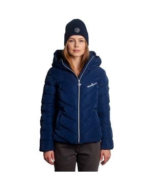 Woodpecker Robin Medium Weight Coat - Blue