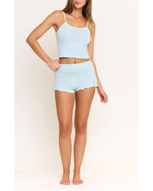 Honeydew Intimates Janelle Short Pajamas - Blue