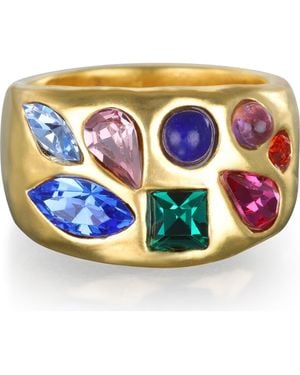 Sequin Theodora Ring - Blue