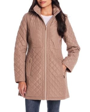 Gallery Quilted Jacket - Brown