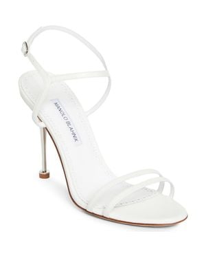 Manolo Blahnik Ciagapla Sandal - White