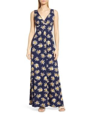 arwen floral dropped waist maxi dress Lucy Paris Arwen Floral Dropped Waist Maxi Dress in Ivory at Nordstrom, Size Large