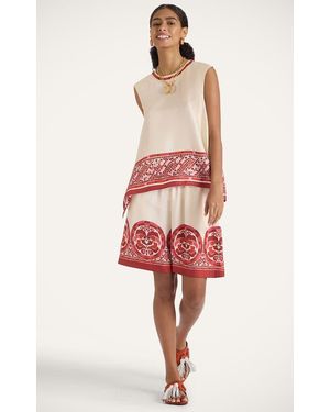 La DoubleJ Palazzo Shorts - Red
