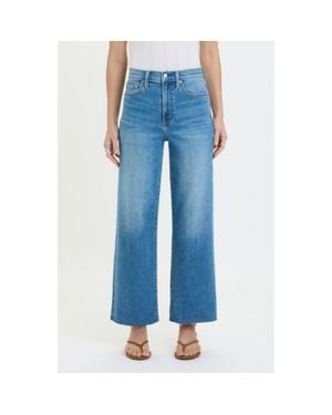 DAZE Pleaser Wide Leg Jeans - Blue