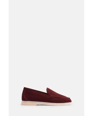 SCAROSSO Ludovica Girl Loafers - Red
