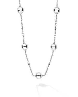 Lagos Caviar Bubbly Necklace - Blue