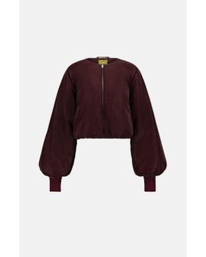 Saemdi Bomber Jacket - Red