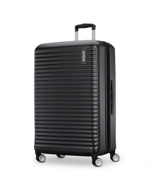 American Tourister Stratum 3.0 Hardside Expandable 28 Large Checked Luggage - Black