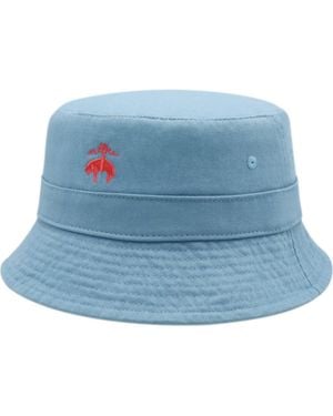 Brooks Brothers Cotton Twill Bucket Hat - Blue