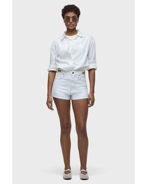 Hudson Jeans Harlow Accent Hardware Short - White