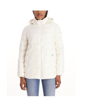 Modern Eternity Maternity Modern Eternity Lola 5-In-1 Down Maternity Jacket - White