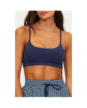 Beach Riot Sara Sports Bra - Blue