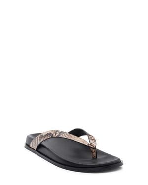 PAIGE Zadie Flip Flop - White
