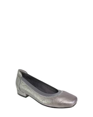 David Tate Arch Pump - Gray