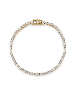 Nadri Perfect Tennis Cubic Zirconia Bracelet - Metallic