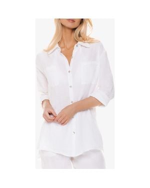 Helen Jon Island Shirt - White