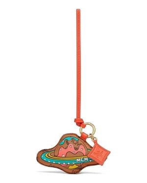 MCM Aren Planet Charm - White