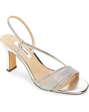 Nina Abbi Slingback Sandal - White