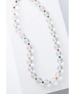 Noonday Collection Lucid Glass Necklace - White