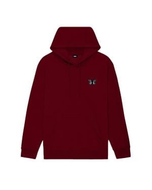 Alix Butterfly Midweight All Day Hoodie - Red