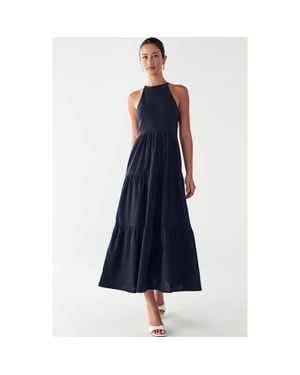 Willa Aquila Maxi Dress - Blue