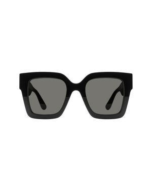 Stuart Weitzman 51Mm Polarized Square Sunglasses - Black