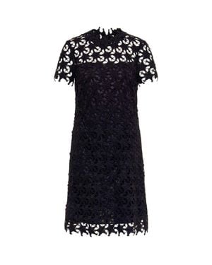 Maison Common Macrame Lace Dress - Black